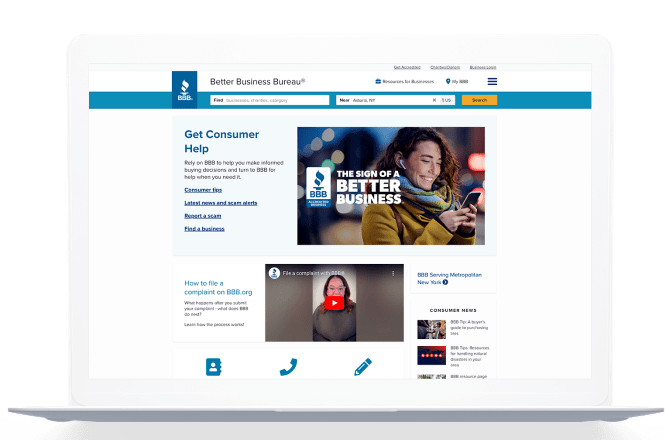Our Difference Helping People Laptop Mockup
